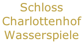 Schloss  Charlottenhof  Wasserspiele